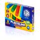 Plastelina Astra 8 kolorów, plastelina dla dzieci