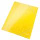 Teczka z gumką Leitz WOW, papierowa teczka biurowa A4, żółta