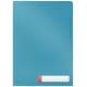 Ofertówka A4, obwoluta kolorowa, folder z kieszonką na etykietę Leitz Cosy, niebieska