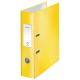 Segregator A4, biurowy segregator na dokumenty Leitz WOW 180° 80mm, żółty