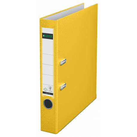 Segregator A4, biurowy segregator na dokumenty Leitz 180 50 mm żółty
