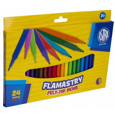 Flamastry Astra CX, 24 kolory