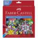 Kredki Faber Castell, ołówkowe, drewniane, Zamek, 60 kolorów