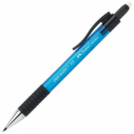 Ołówek automatyczny, Faber Castell Grip Matic 1375 0,5mm, niebieski 10 sztuk