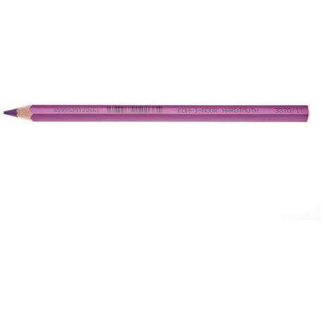 Kredki szkolne, ołówkowe grube, Koh-i-noor Omega Jumbo fiolet różowy