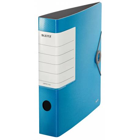 Segregator A4, biurowy segregator na dokumenty Leitz 180 Active Solid 50 mm, niebieski