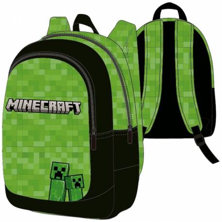 Plecak 2 komorowy 40 cm Minecraft, Kids