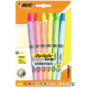 Zakreślacz Bic HighLighter Grip 12 kolorów pastelowe kolory, BiC