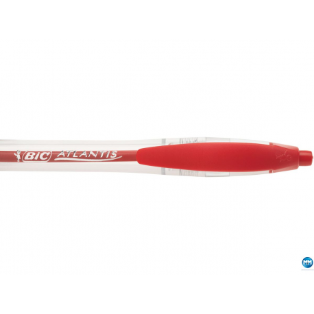 Długopis BIC Atlantis Classic, automatyczny długopis czerwony