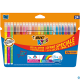 Flamastry Bic Kids Couleur 24 kolory Fluo