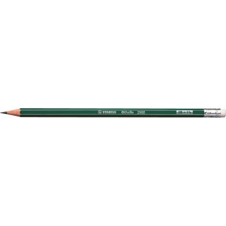 Ołówek STABILO Othello 2988 z gumką 2B