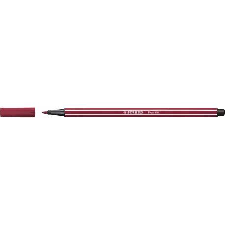 Flamaster STABILO Pen 68, pisak purpurowy