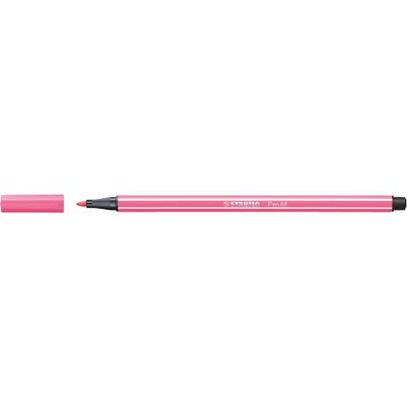 Flamaster STABILO Pen 68, pisak różowy