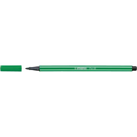 Flamaster STABILO Pen 68, pisak zielony