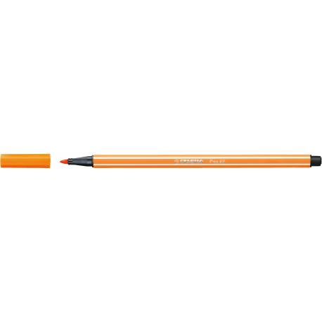 Flamaster STABILO Pen 68, pisak pomarańczowy