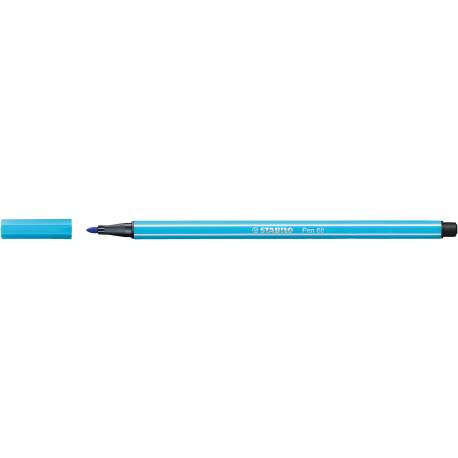 Flamaster STABILO Pen 68, pisak błękitny