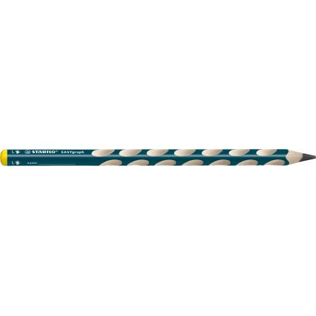 Ołówek STABILO EASYgraph petrol HB ołówek dla leworęcznych