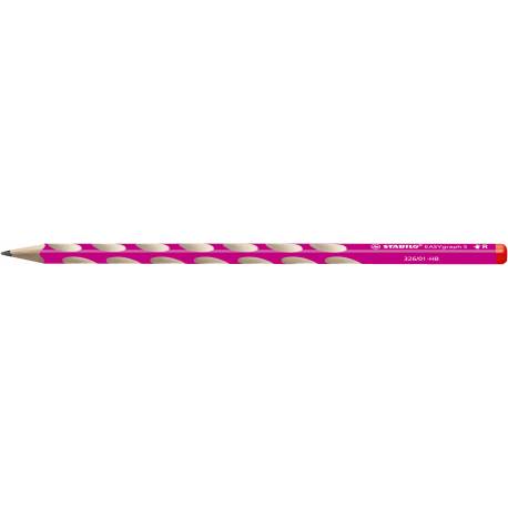Ołówek STABILO EASYgraph S HB różowy ołówek dla praworęcznych