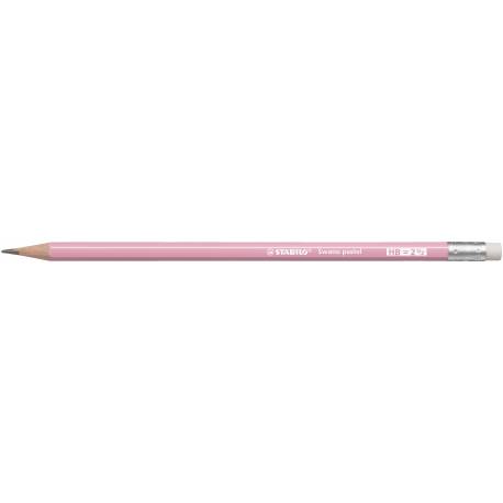Ołówek STABILO Swano Pastel różowy HB