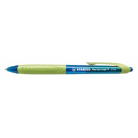 Długopis Stabilo Performer+, niebieski/zielony