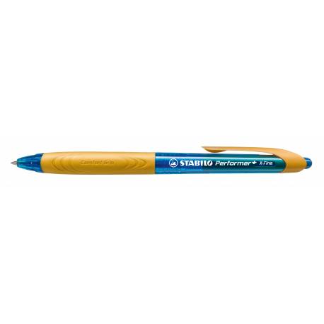 Długopis Stabilo Performer+, niebieski/pomarańczowy