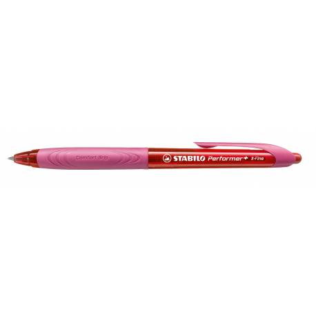 Długopis STABILO Performer+ XF czerwony