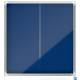Gablota filcowa wewnętrzna Nobo Premium Plus 12xA4, niebieska (drzwiczki przesuwne)