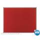 Tablica ogłoszeniowa, filcowa tablica Nobo Essence 1800x1200mm, czerwona
