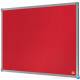 Tablica ogłoszeniowa, filcowa tablica Nobo Essence 600x450mm, czerwona