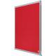 Tablica ogłoszeniowa, filcowa tablica Nobo Essence 600x450mm, czerwona