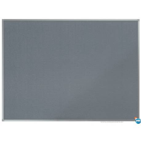Tablica ogłoszeniowa, filcowa tablica Nobo Essence 1200x900mm, szara