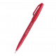 Pisak do kaligrafii Pentel BrushPen SES15C, flamastry pędzelkowe, czerwony