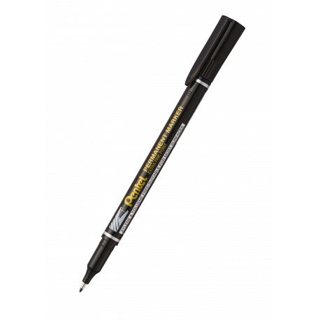 Foliopis Pentel NF450, wodoodporny pisak czarny 0,6-1mm