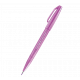 Pisak do kaligrafii Pentel BrushPen SES15C, flamastry pędzelkowe purpurowy