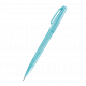 Pisak do kaligrafii Pentel BrushPen SES15C, flamastry pędzelkowe jasny błękit