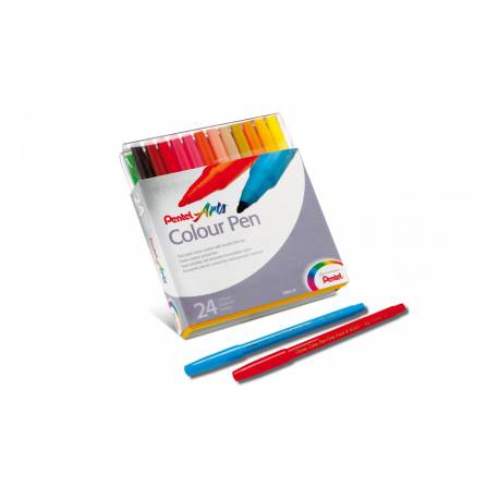 Flamastry Pentel 36 kolorów S360-36