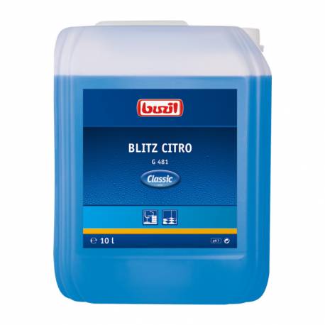 Buzil G481 Blitz Citro - Środek czyszczący o intensywnym zapachu - 10 l