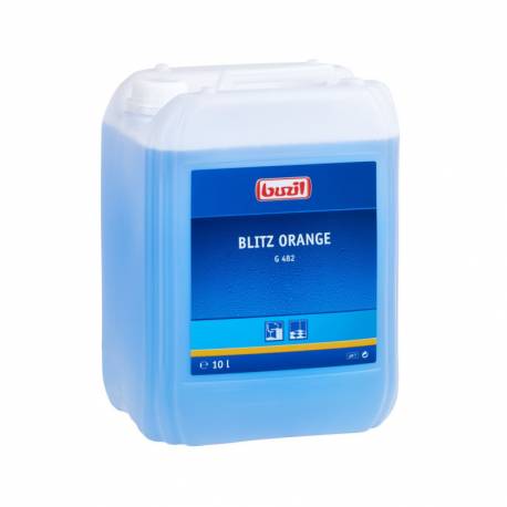 Buzil G482 Blitz Orange - Środek czyszczący o zapachu pomarańczowym - 10 l
