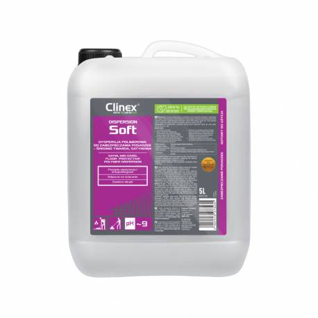 Clinex Dispersion Soft - Uniwersalny preparat ochronny do posadzek - 5 l