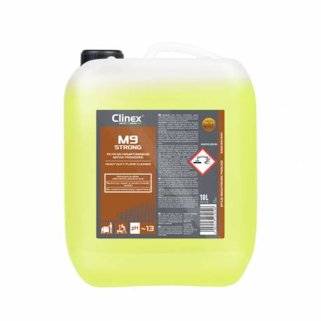 Clinex M9 Strong - Preparat do gruntownego mycia podłóg - 10 l