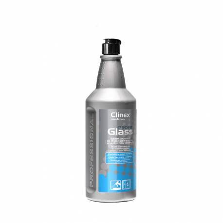 Clinex PROFIT Glass - Superkoncentrat do mycia szyb i przedmiotów szklanych - 1 l