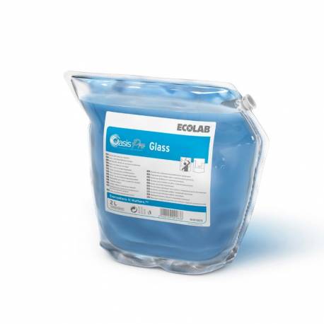 Ecolab Oasis Pro Glass – Preparat do mycia powierzchni szklanych – 2 l