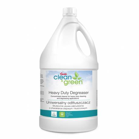 Clean&Green, Heavy Duty Degreaser - Uniwersalny odtłuszczacz, ekologiczny - 1 l