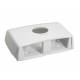6947 - AQUARIUS* dozownik papieru toaletowego - Podwójny dozownik rolek papieru toaletowego Mini Jumbo, 29.20cm x 45.90cm x 12.0