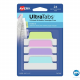 Ultra Tabs - samoprzylepne zakładki indeksujące, kolorowe, pastelowe, 63,5x25, 24 szt. Avery Zweckform