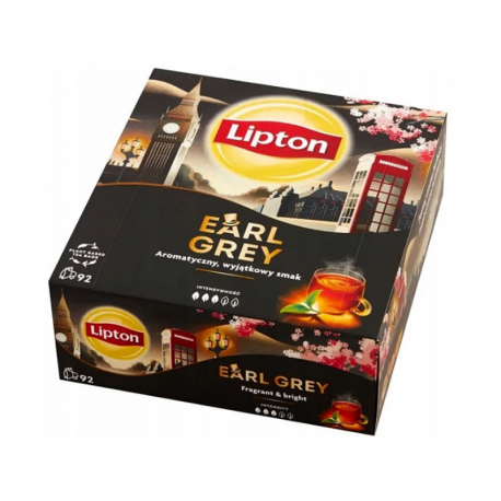 Lipton Classic herbata czarna Earl Grey 92 szt