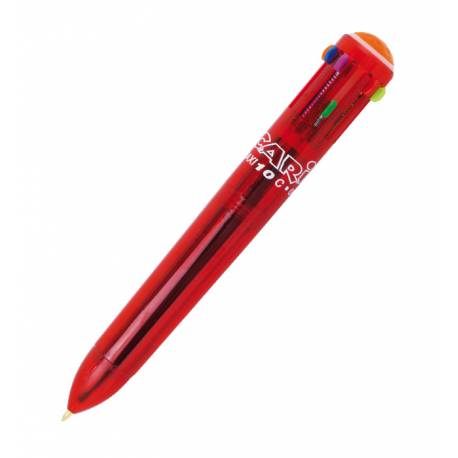 Długopis Carioca Maxi, 10 kolorowych wkładów