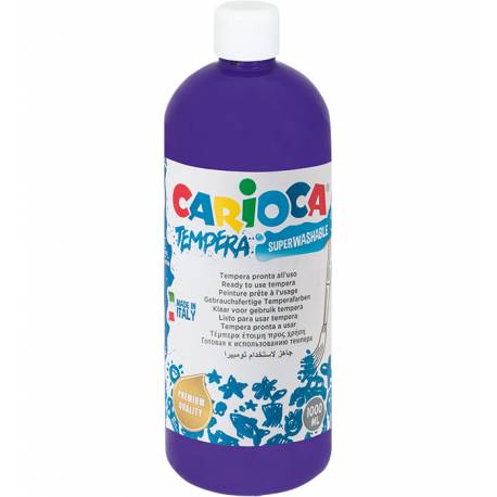 Farby tempery, wodorozcieńczalne Carioca 1000 ml fiolet