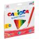 Kredki ołówkowe trójkątne Carioca 24 kolorów