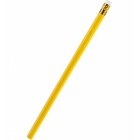 Ołówek z gumką, do rysowania 6602 Fiorello, żółty, 12 sztuk